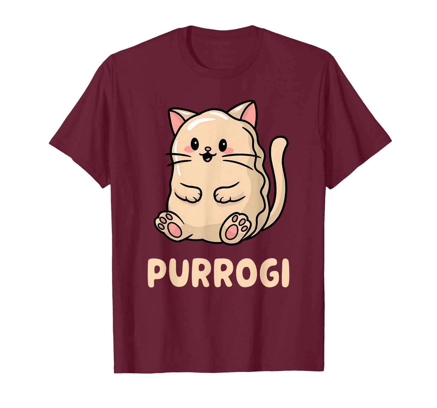 Pierogi Cat Lover Kawaii Pierogi Lover Funny Polish Kids T-Shirt