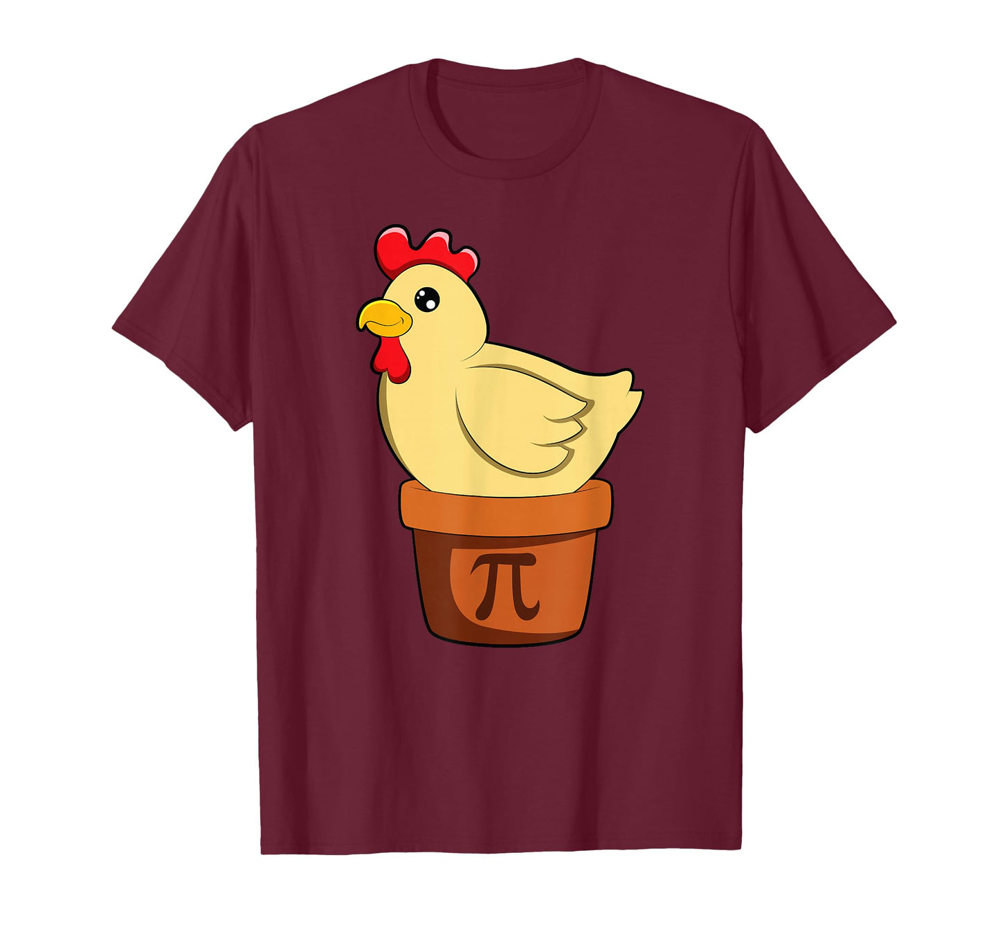 Chicken Pot PI Day Maths for Men, Women and Kids T-Shirt