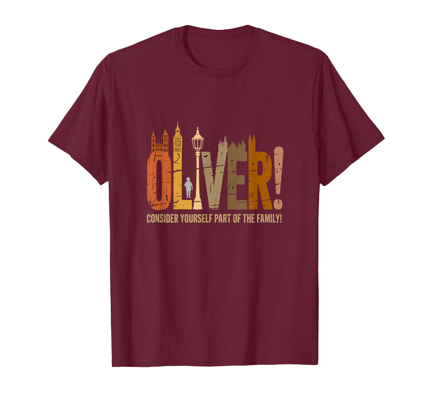 Oliver Consider Yourself Vintage Musical Theatre Broadway T-Shirt