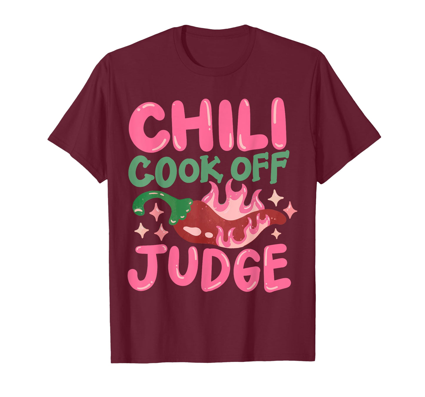 Chili Cook Off Judge Red Chili T-Shirt