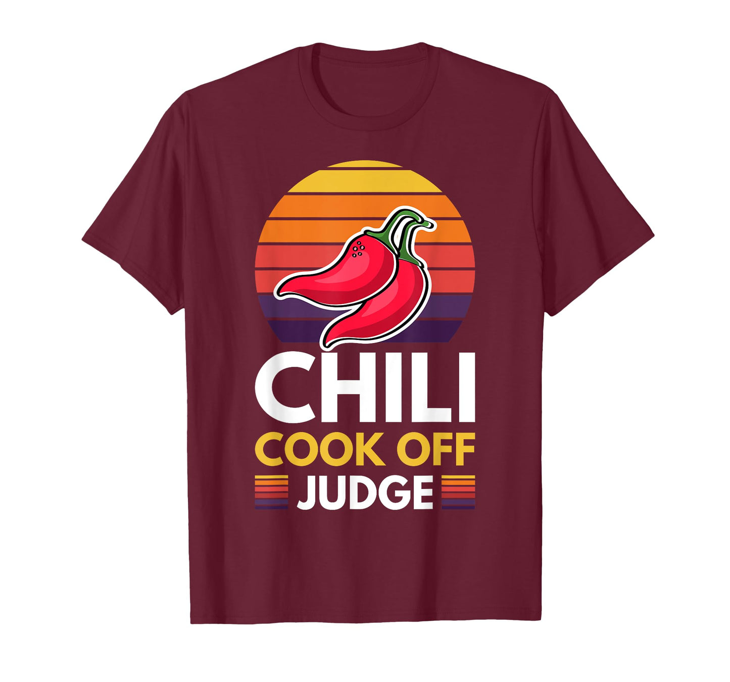 Chili Cook Off Judge Red Chili T-Shirt