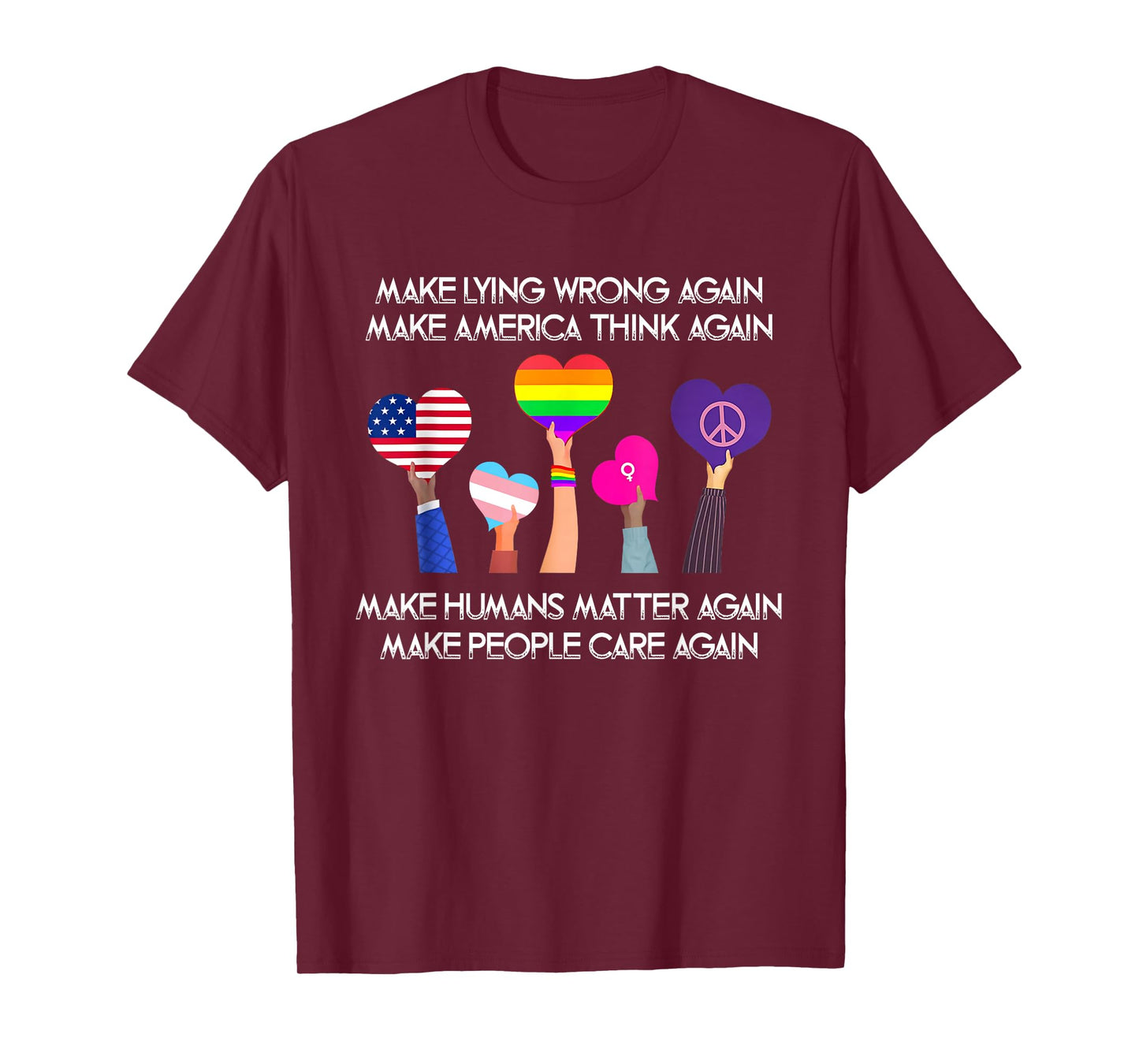 Make Lying Wrong Again Human’s Rights Women Speak T-Shirt