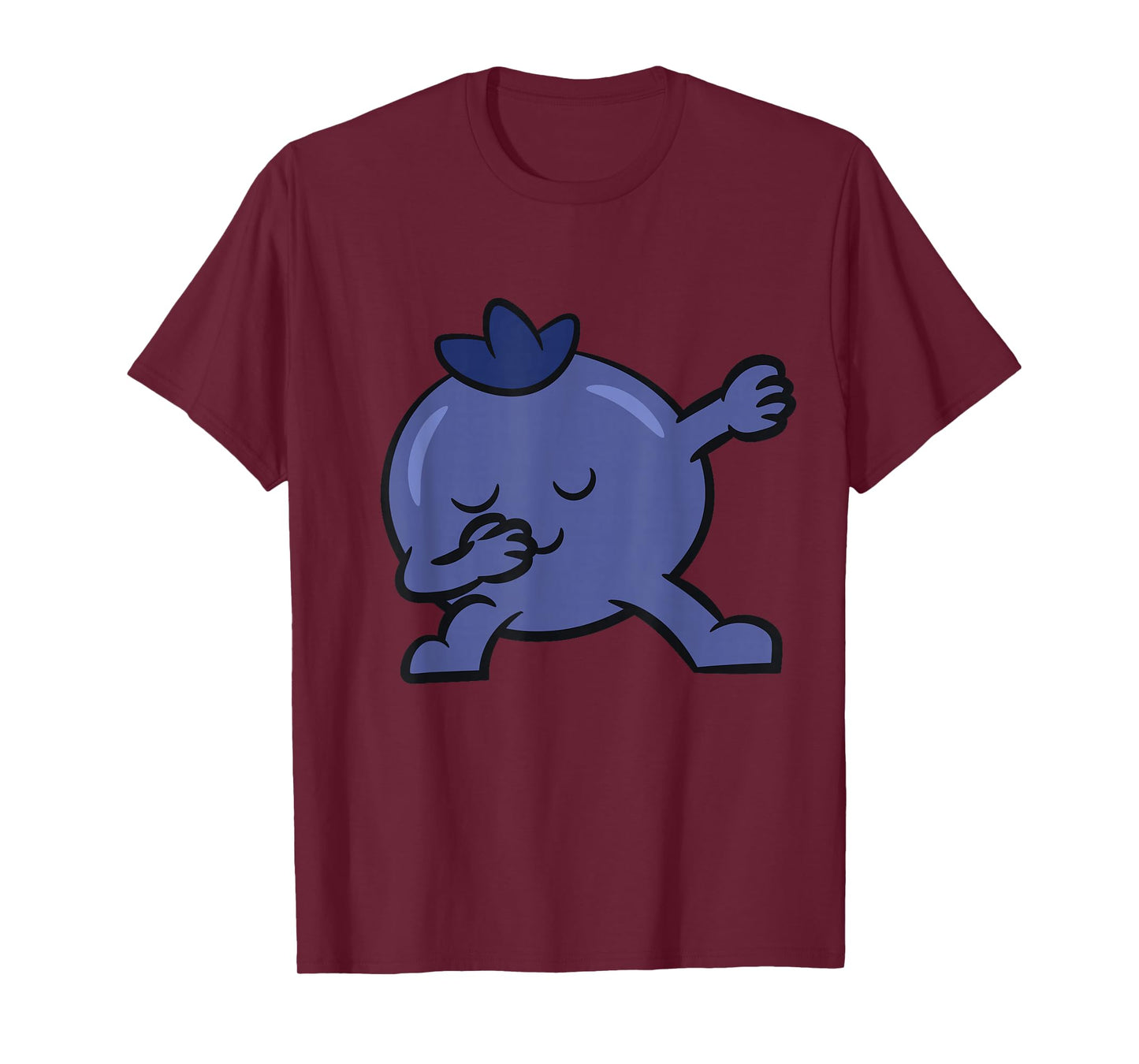 Dabbing Blueberry Cute Fruit Kawaii Blueberry Dabbing T-Shirt
