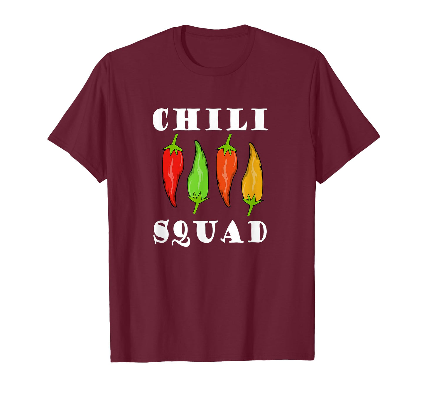 Chili Squad Mexican Food Eating Spicy Food T-Shirt