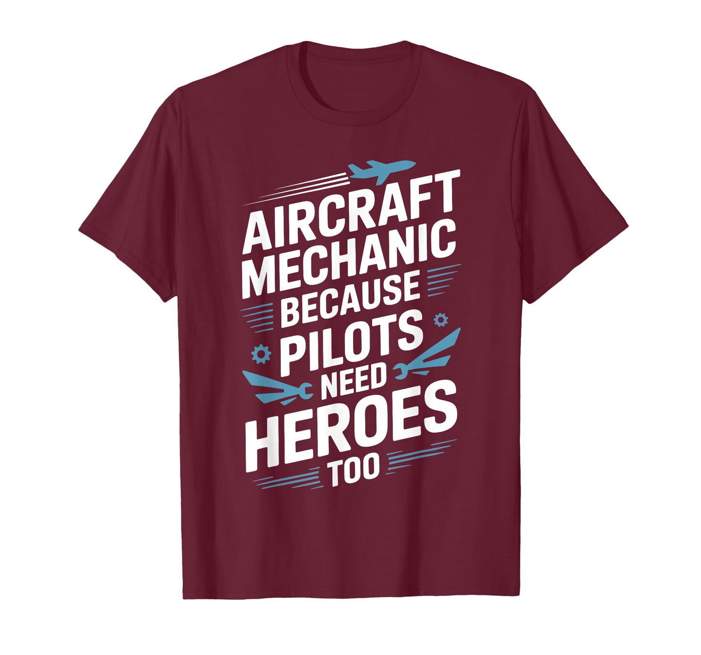 Aircraft Mechanic Art for Men Women Aircraft Maintenance T-Shirt