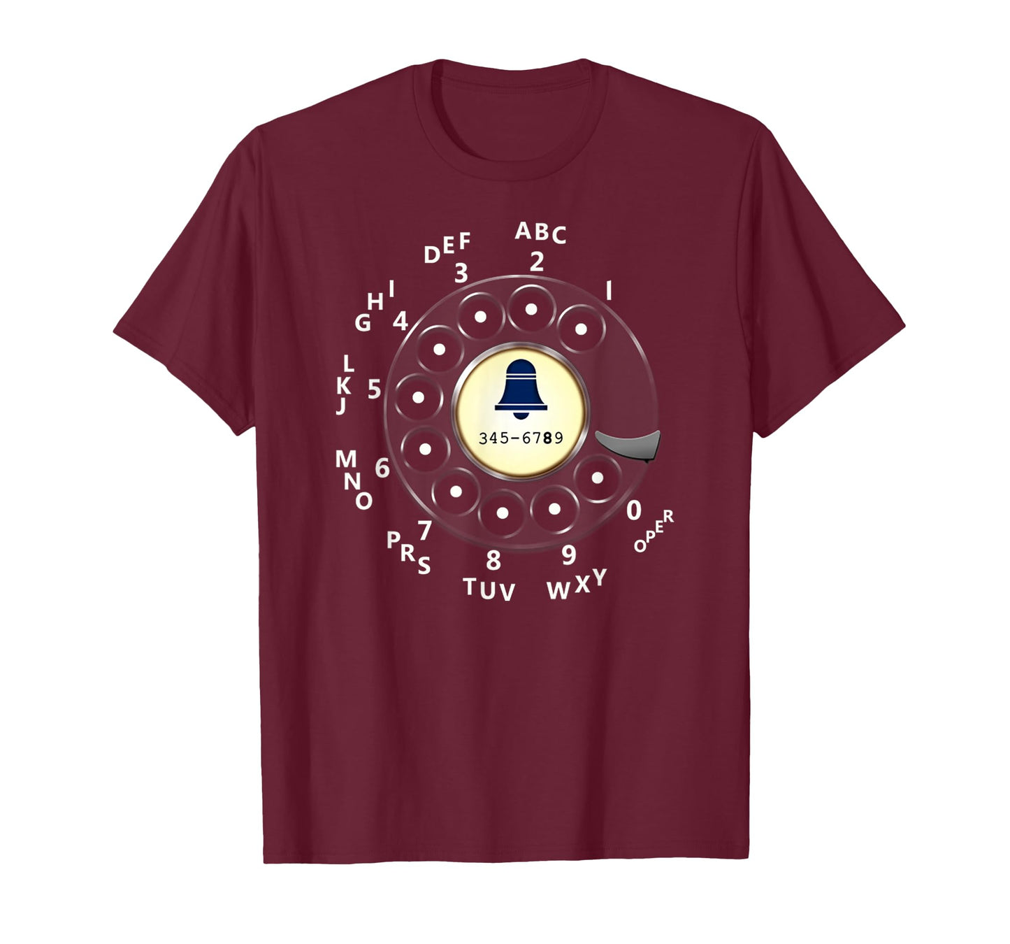 Retro Dial Plate Rotary Dial Phone Vintage Telephone T-Shirt