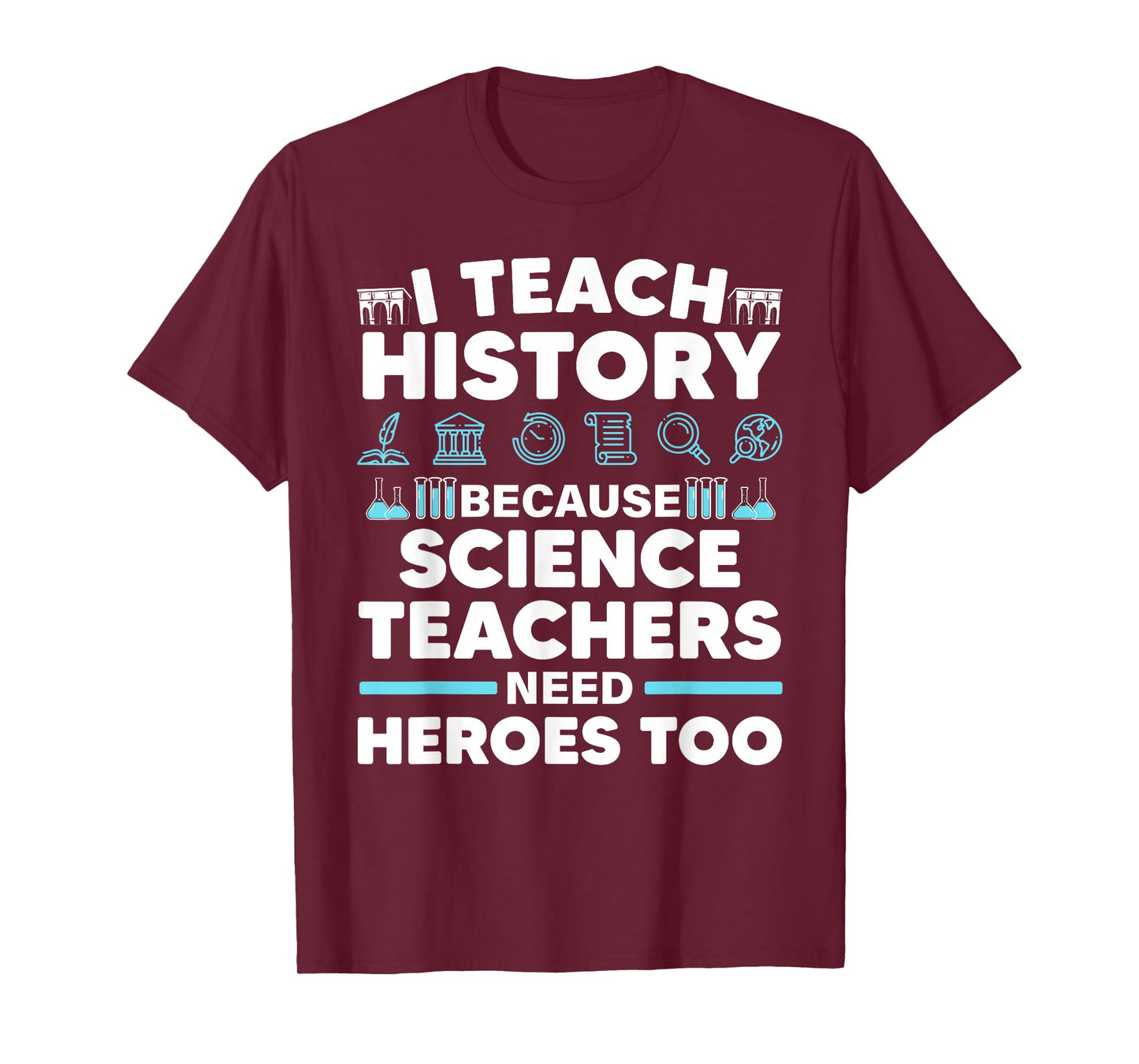 Cool History Teacher for Men Women Teaching History Educator T-Shirt