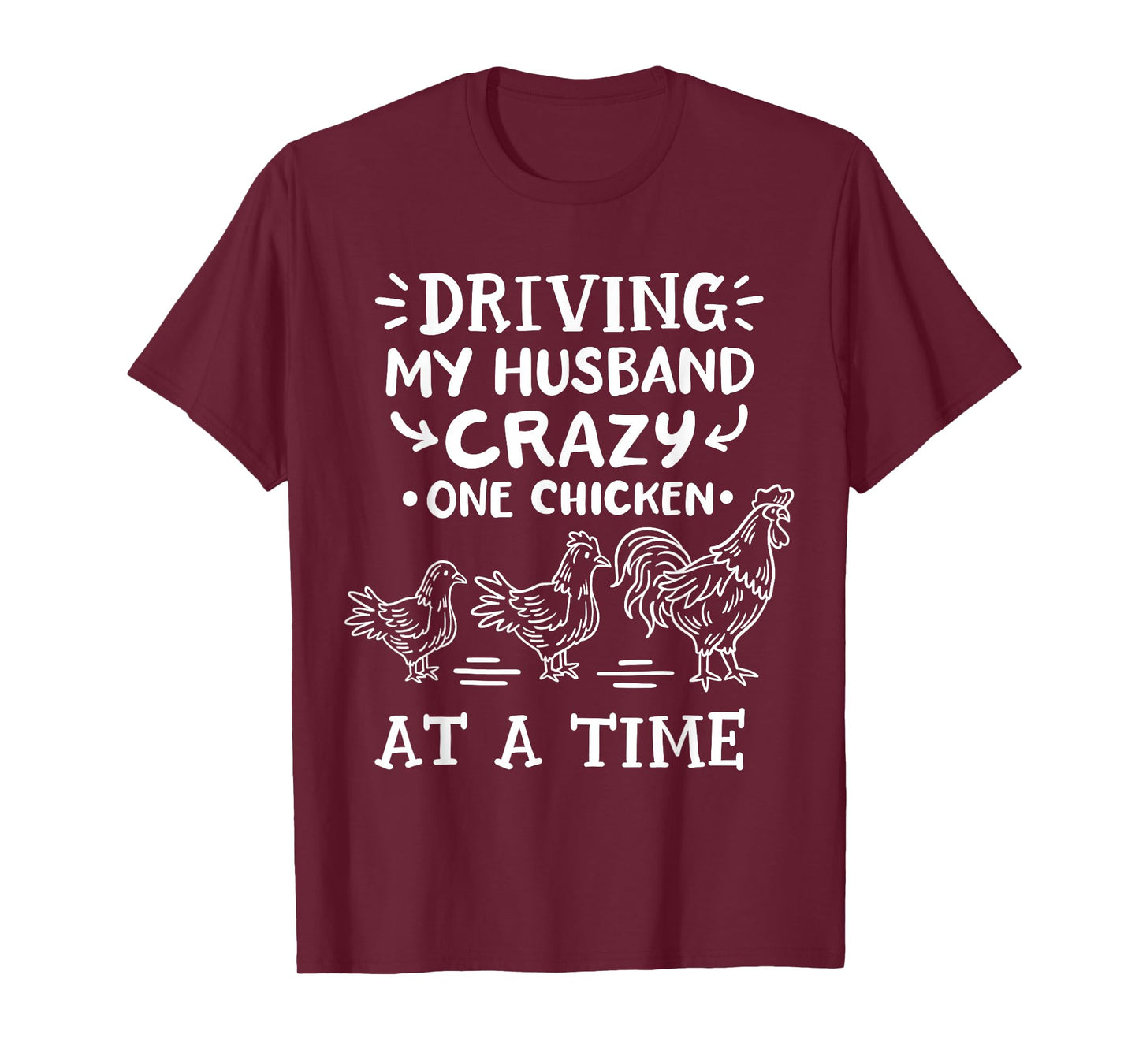 Crazy Chicken Lady Funny Chicken T-Shirt