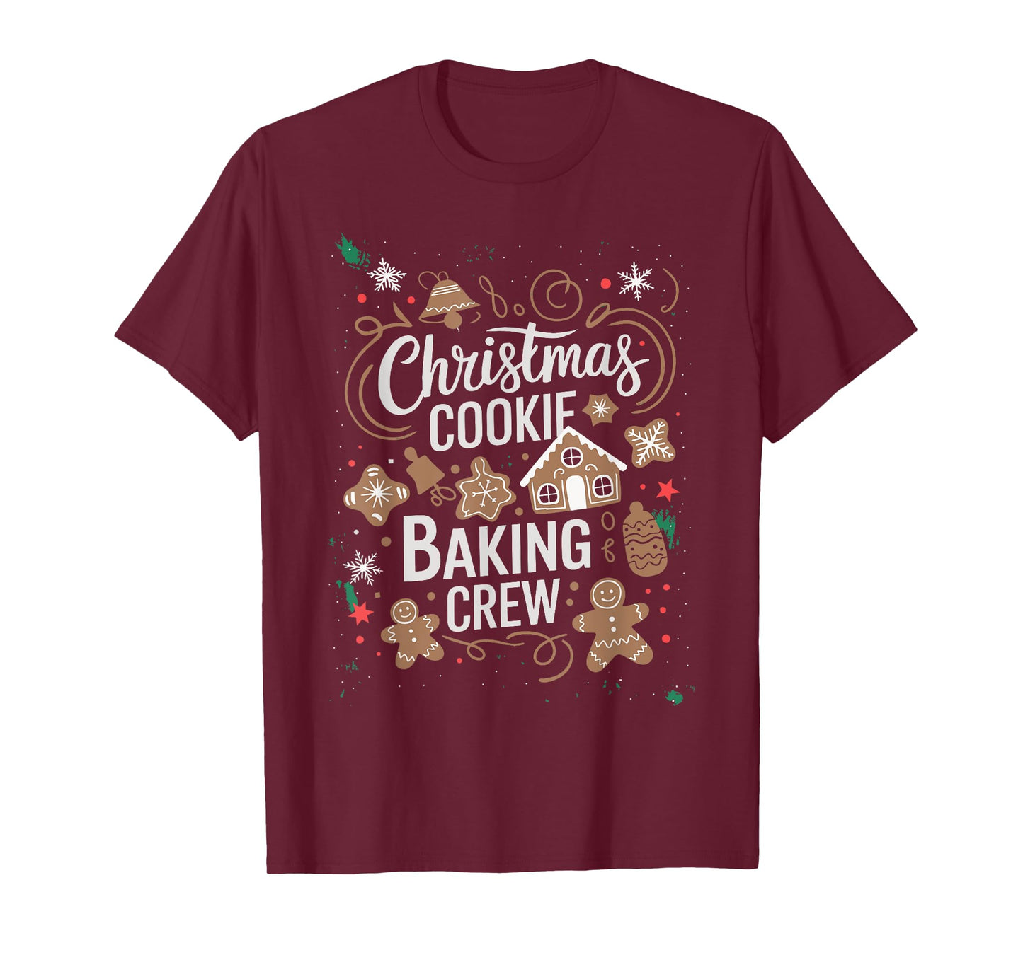 Christmas Cookie Baking Crew Family Christmas X-Mas T-Shirt