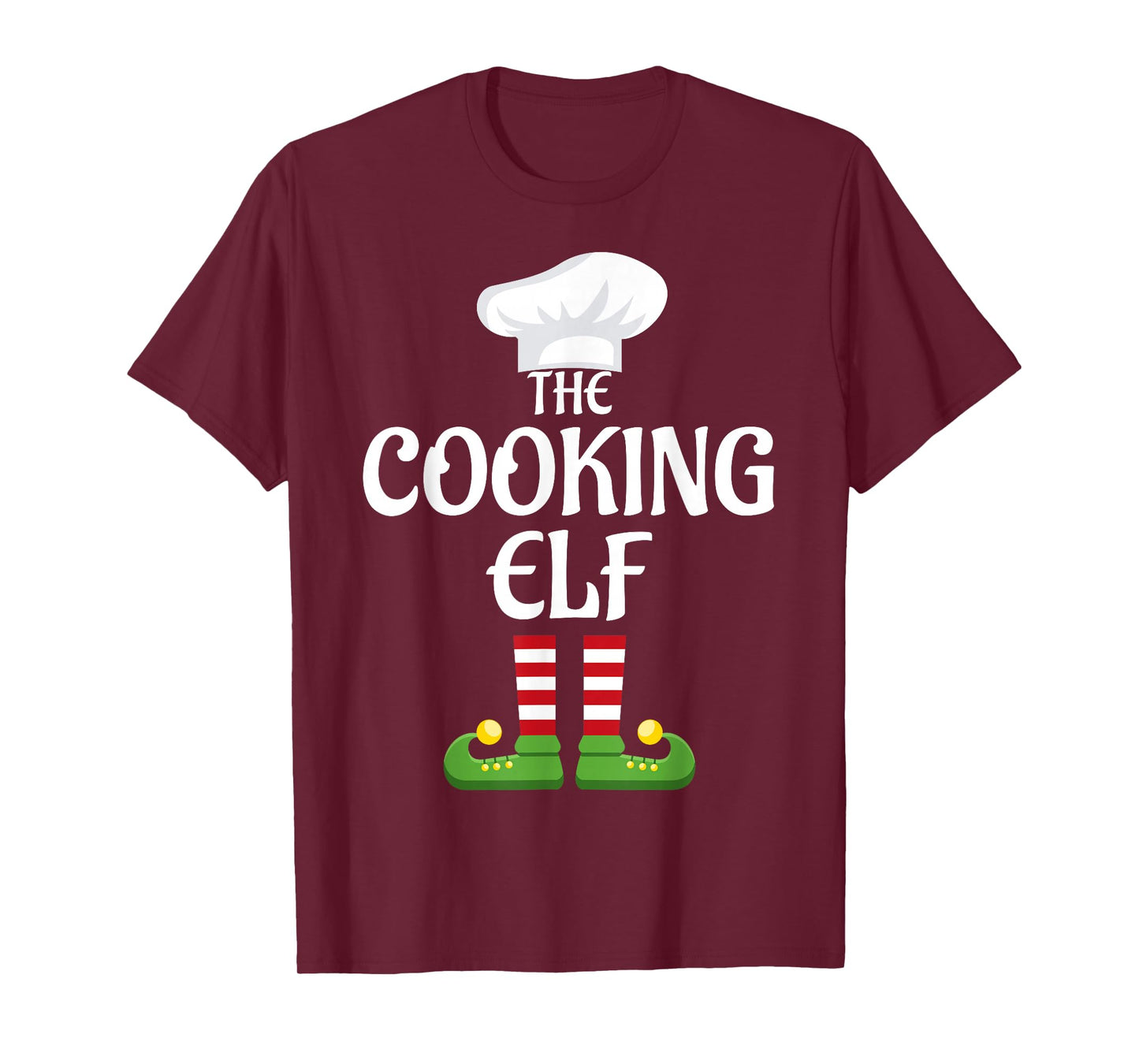 Cooking Elf Family Matching Group Christmas T-Shirt