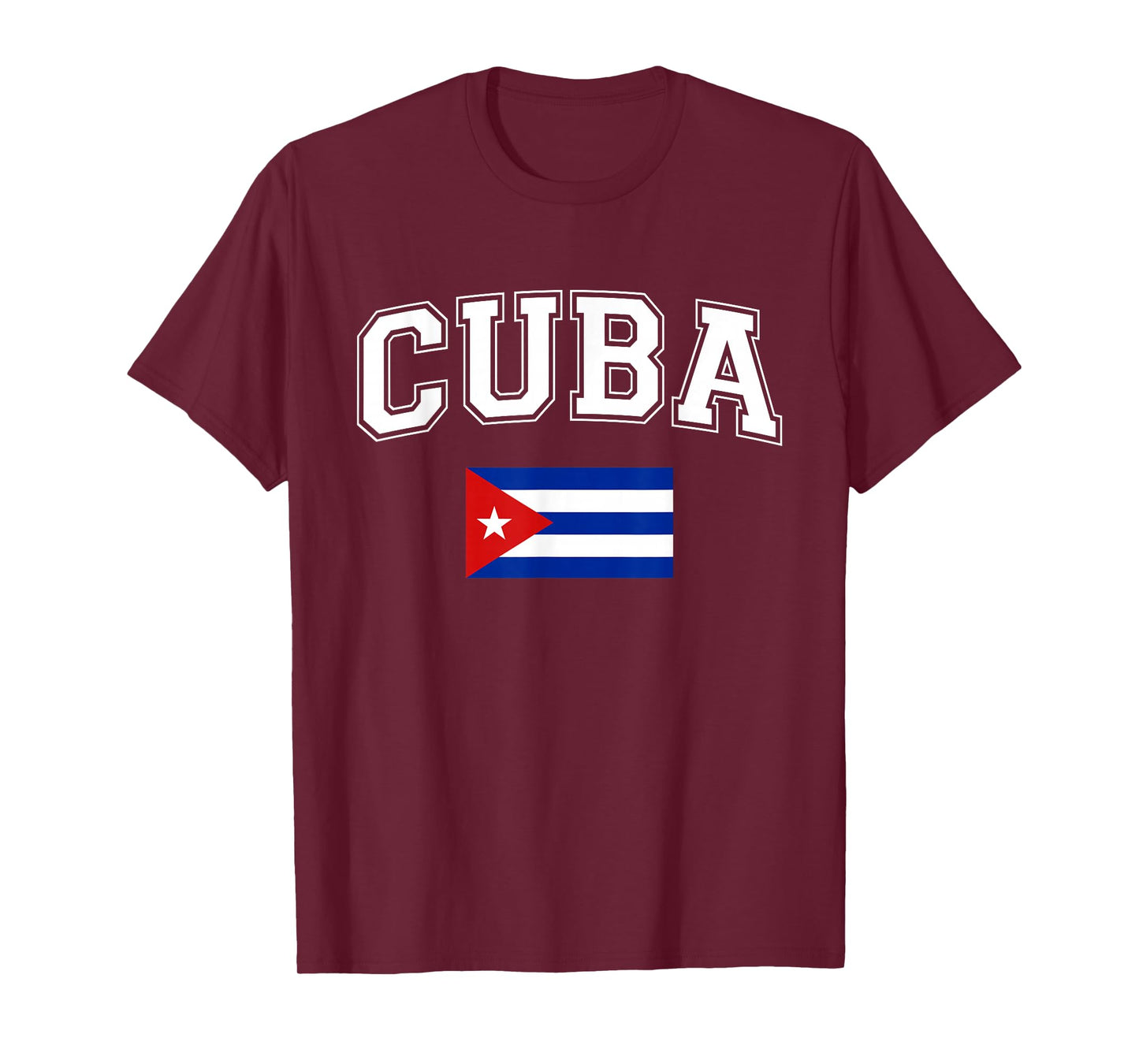 Cuba Flag Cuban Pride Heritage Men Women T-Shirt