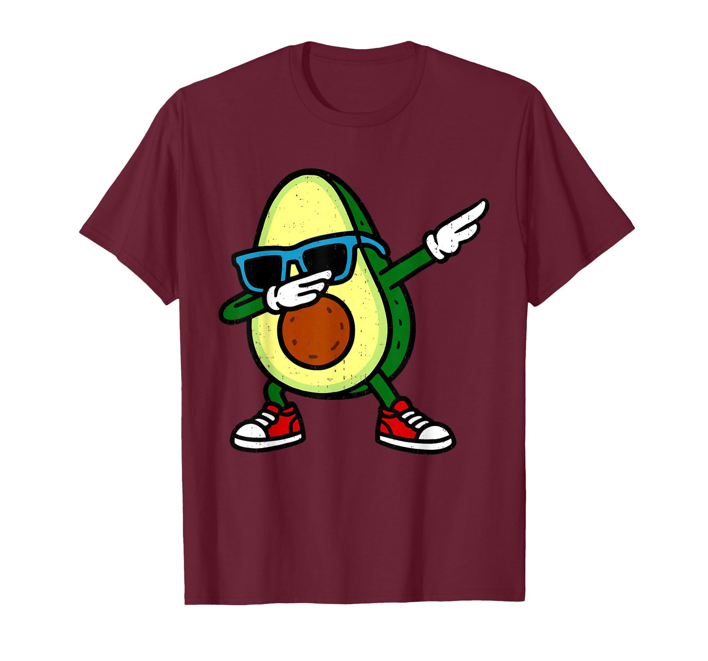Dabbing Avocado Vegan Food Fruit Lover Dab Dance T-Shirt