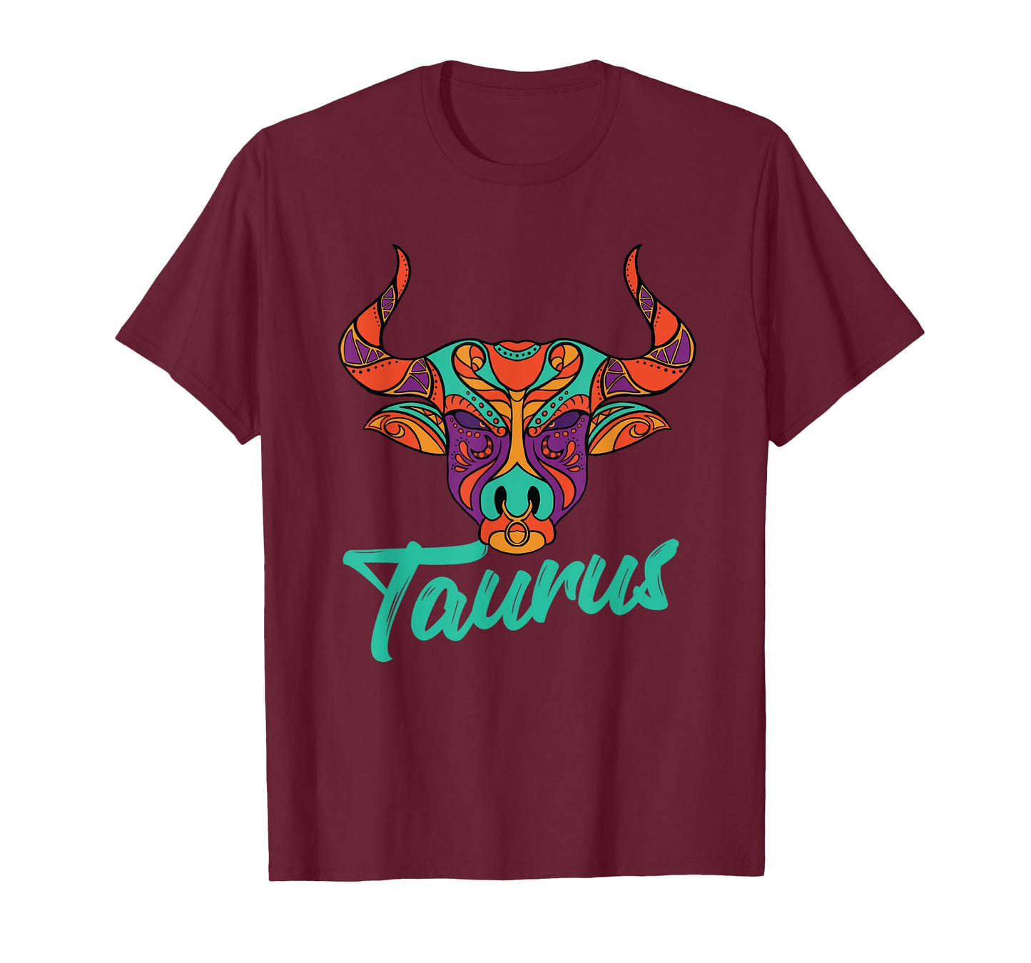Taurus Zodiac Sign Astrology Astrologer Horoscope T-Shirt Small