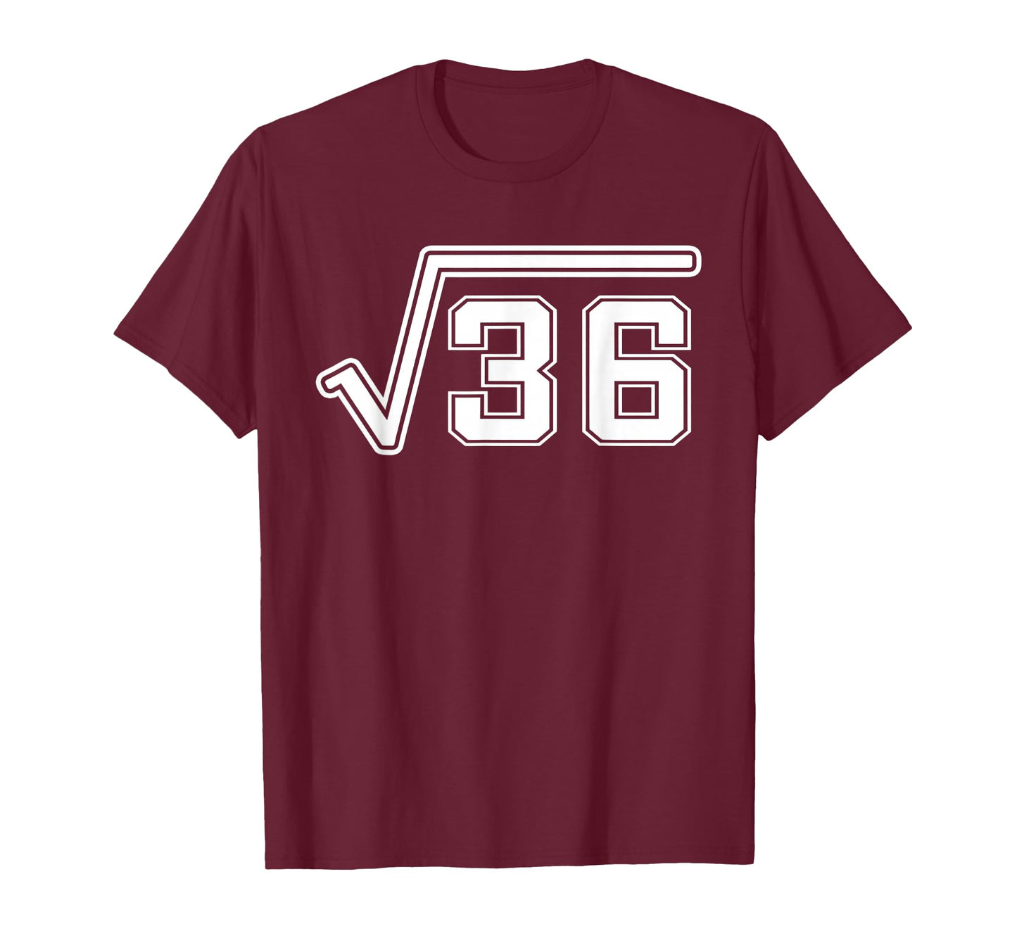 6 7 Meme Couple Square Root 36 49 Funny 67 Christmas T-Shirt