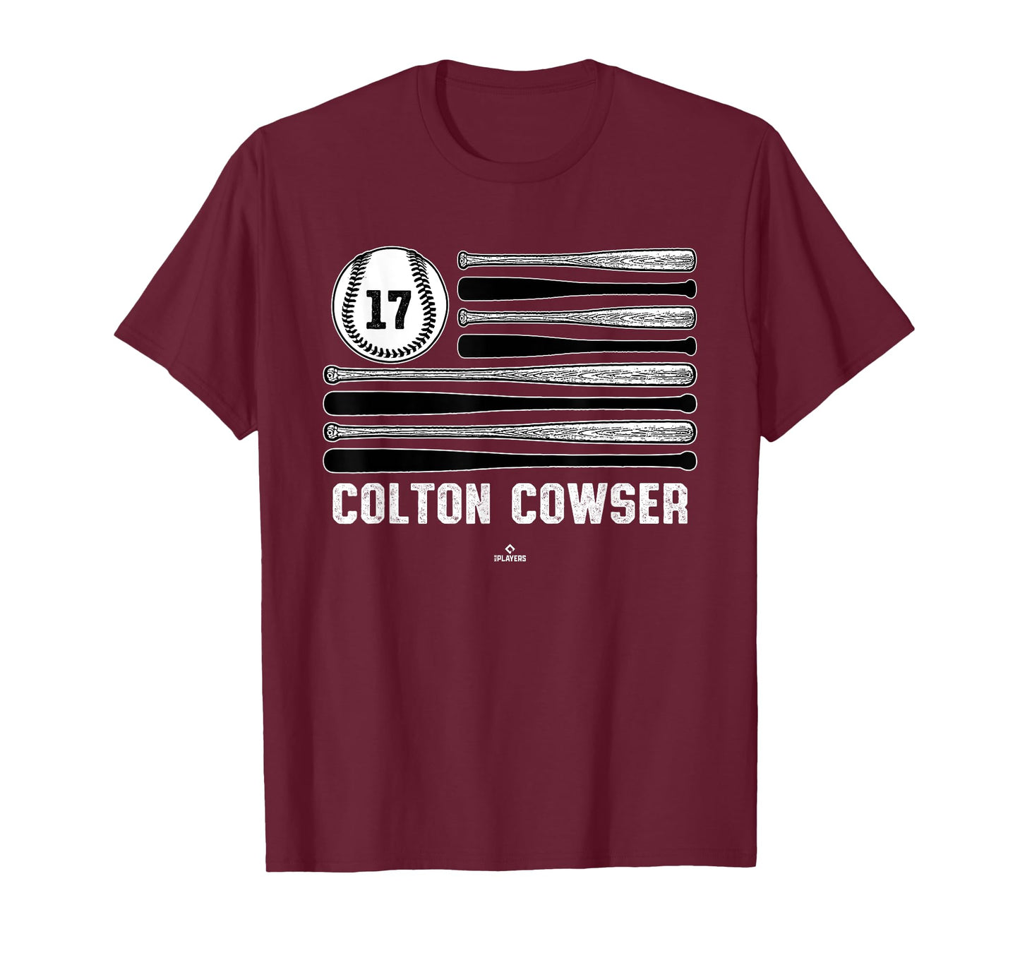 Baseball American Flag Colton Cowser Baltimore Baseball T-Shirt