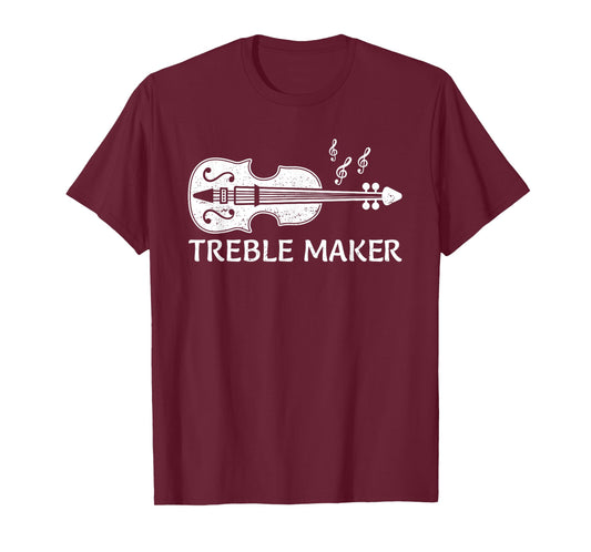 Cool Violin Player Art for Men Women Violinist Viola Lover T-Shirt