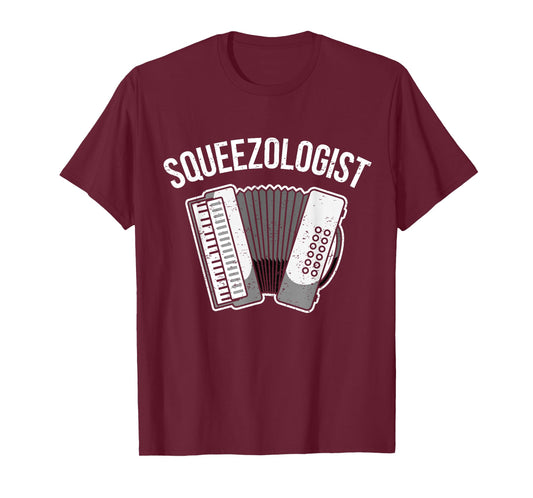 Accordion Player Ship Piano Accordion T-Shirt