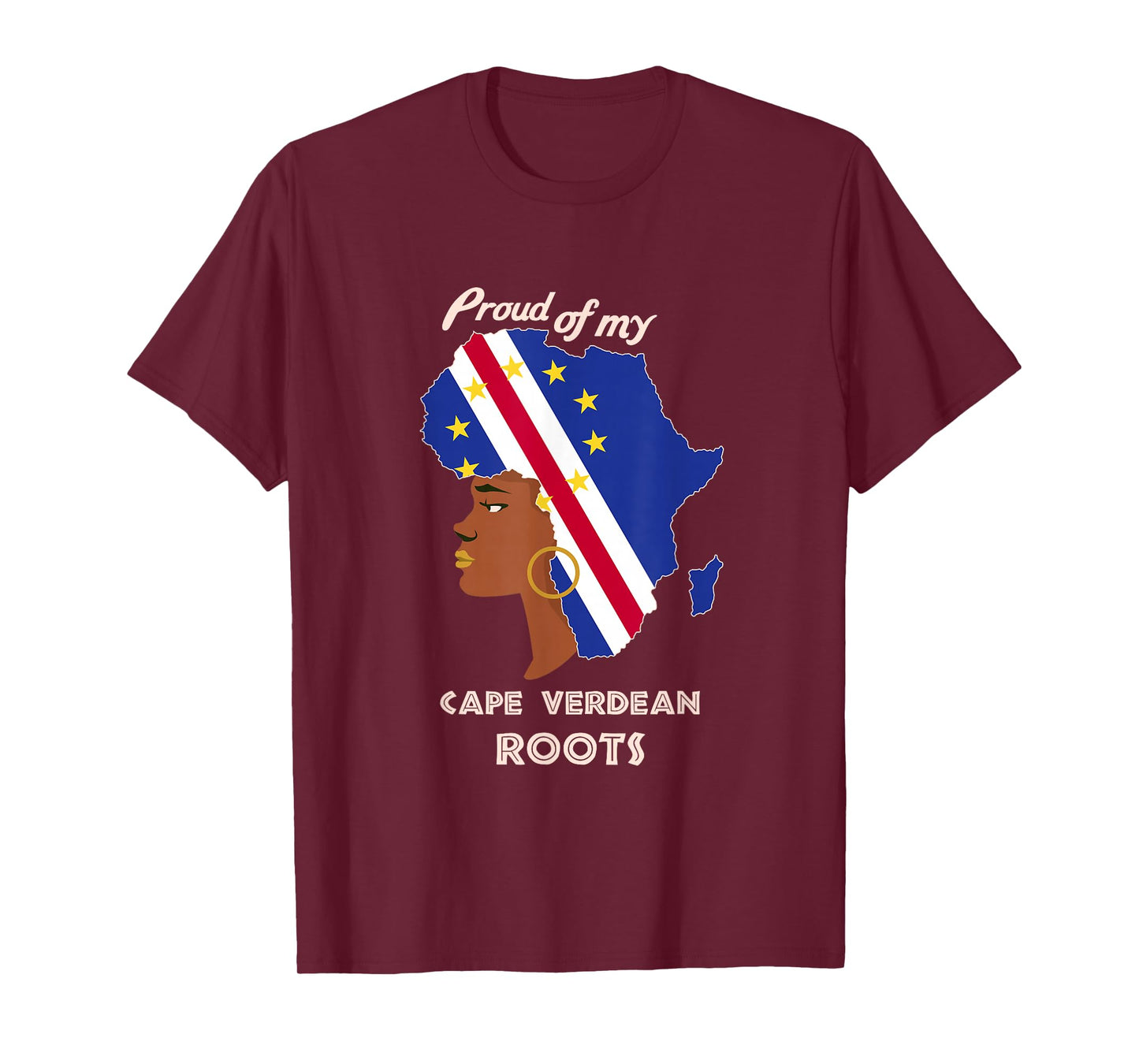 Proud Cape Verdean Roots Black History Month Women's T-Shirt