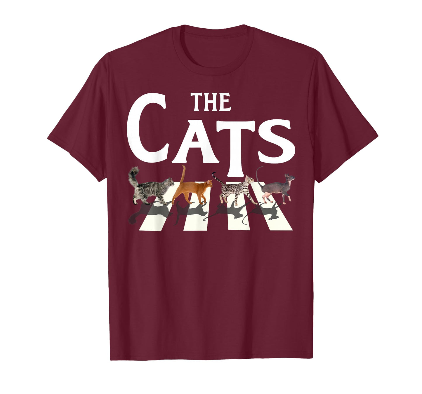 Cat Rock Music Funny Cat Lover Gifts for Men, Women, Kids T-Shirt
