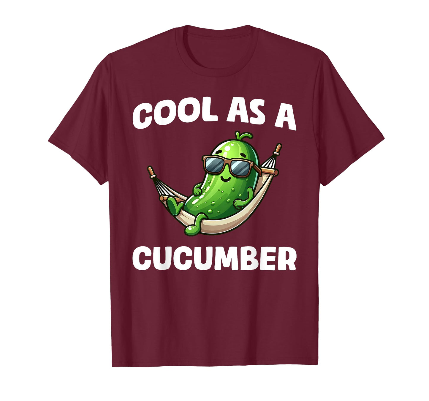 Cool as a cucumber pickle cucumber lovers funny cucumber T-Shirt