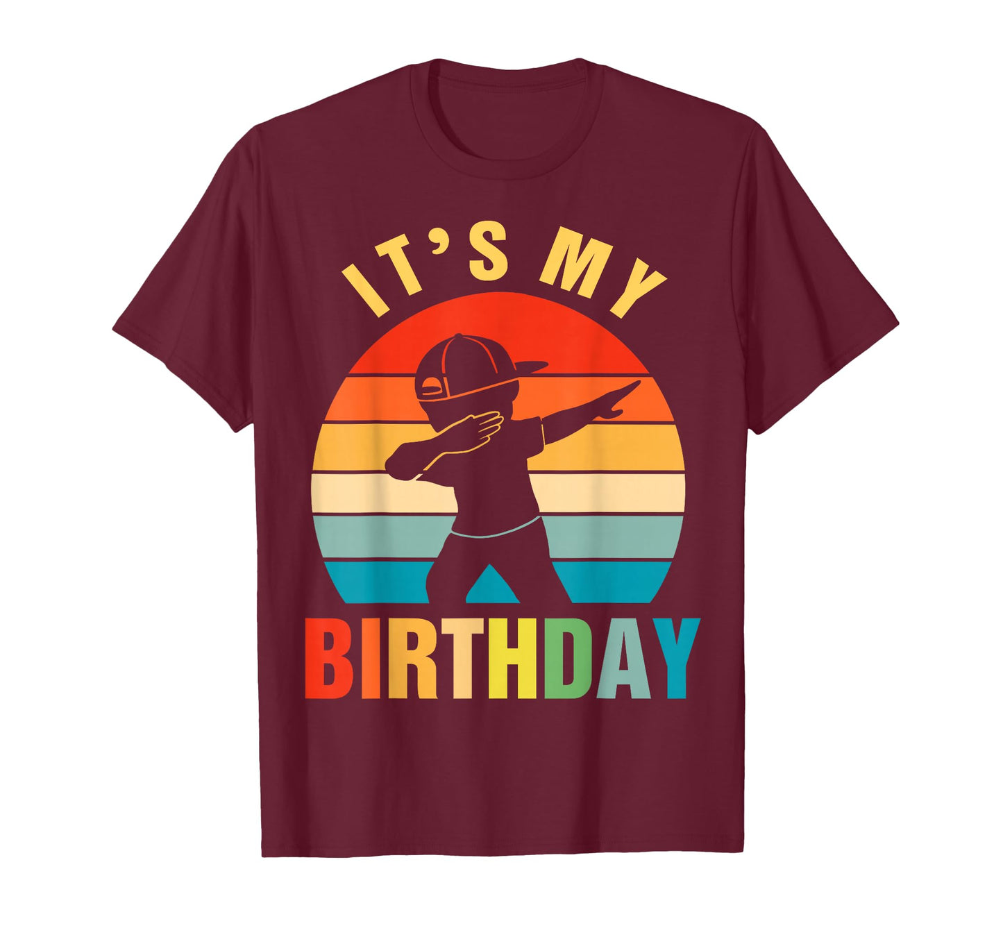 It's My Birthday for Boys Girls Dabbing Birthday Gift T-Shirt