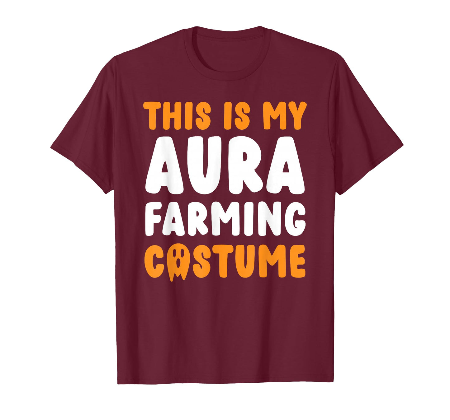 Aura Farming Shirt Halloween Aura Farmer Costume Boys 12-14 T-Shirt