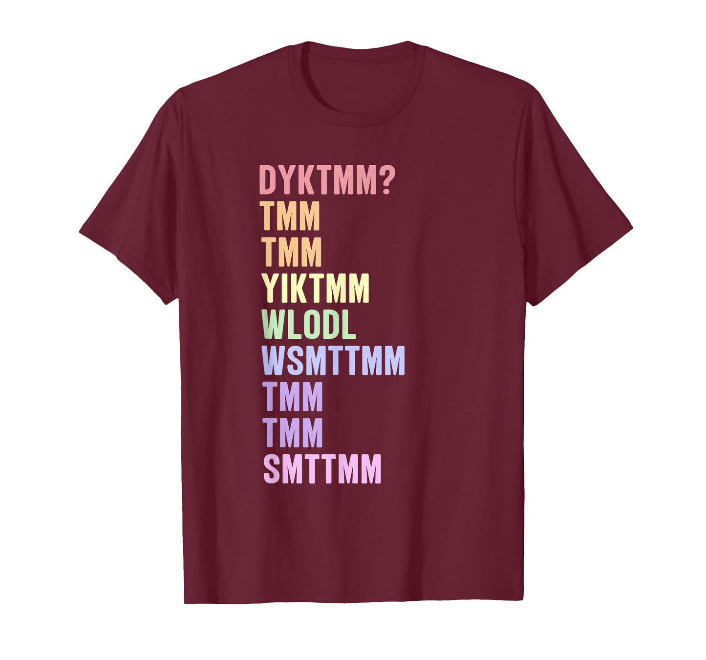 Do You Know The Muffin Man DYKTMM Funny Nostalgic Quote T-Shirt
