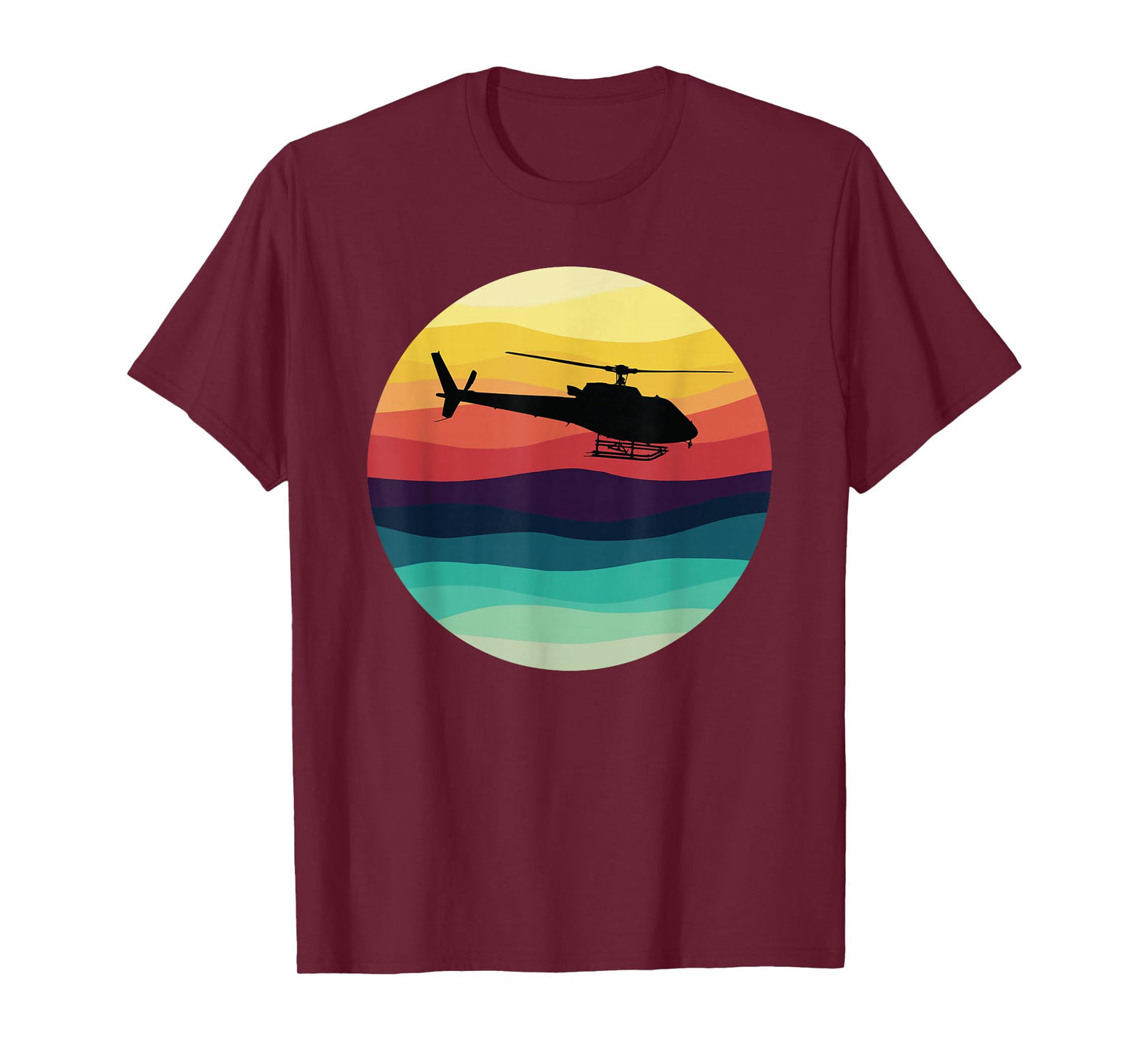 AS350 Helicopter Vintage Retro H125 Helicopter T-Shirt