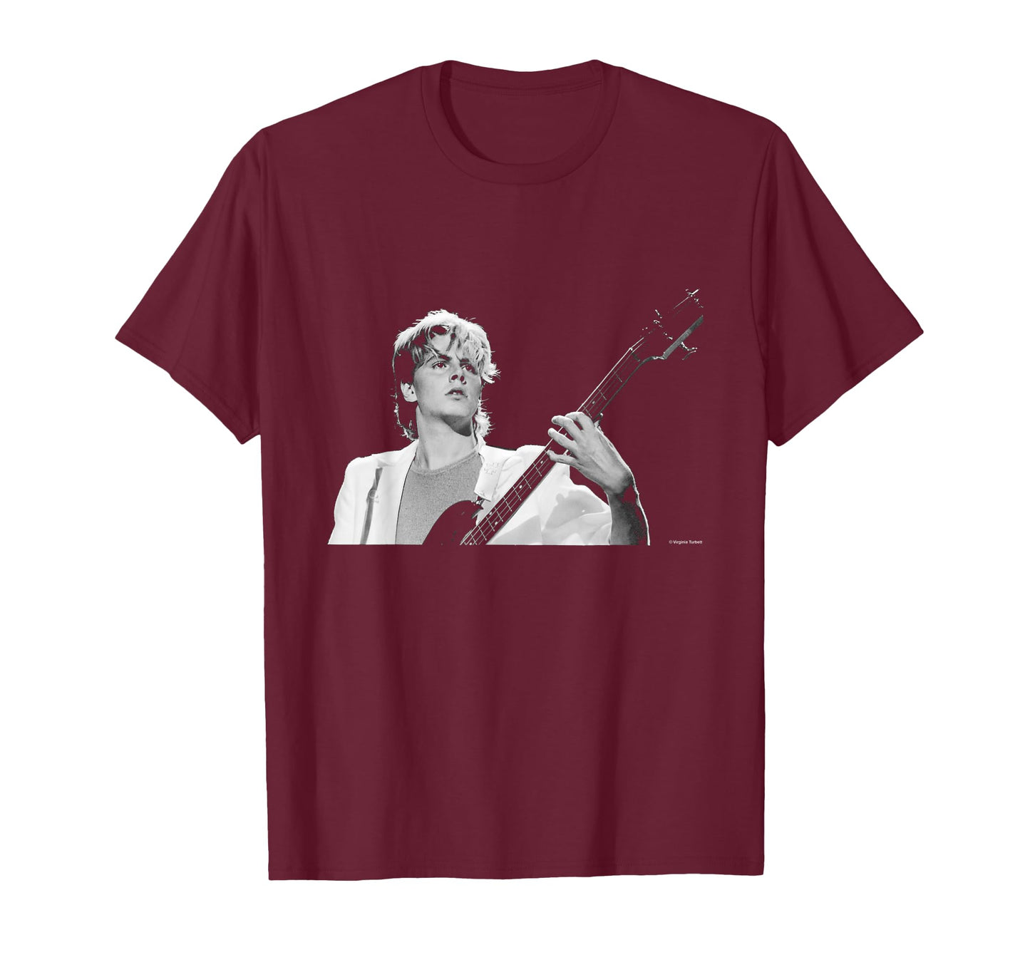 John Taylor Duran Duran Bassist Virginia Turbett T-Shirt