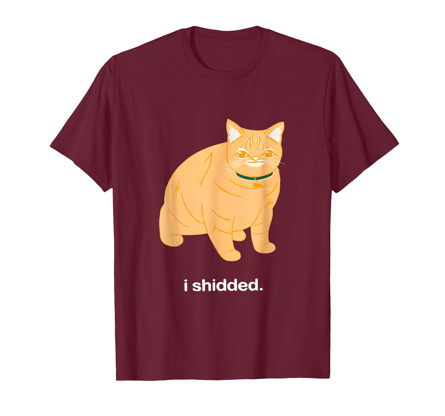 I Shidded Funny Cat Trendy Cat Lovers Cat Mom Women Girls T-Shirt