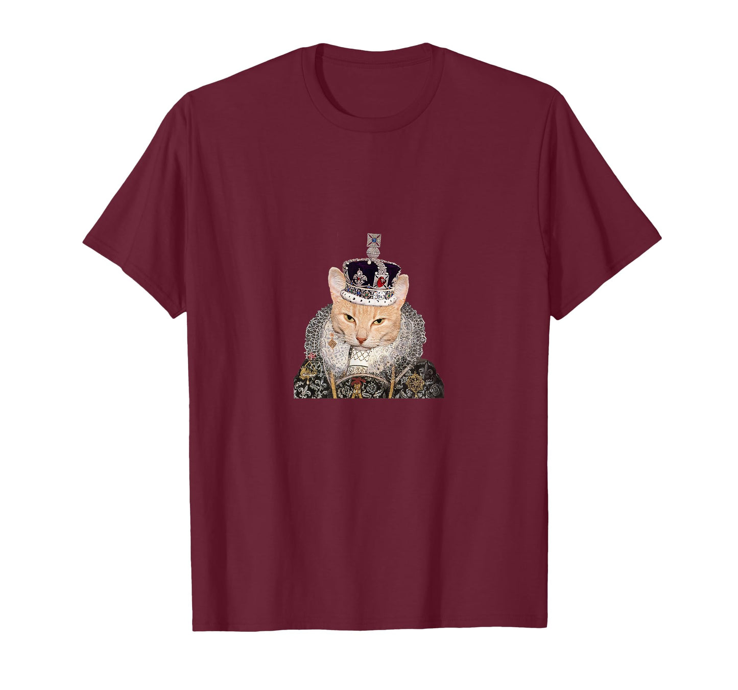 Tudor Cat With Crown Shirt Men Women Girls Kids T-Shirt