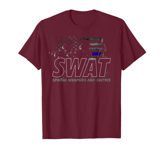 SWAT Special Weapons and Tactics Team Shirt, Police Officer T-Shirt