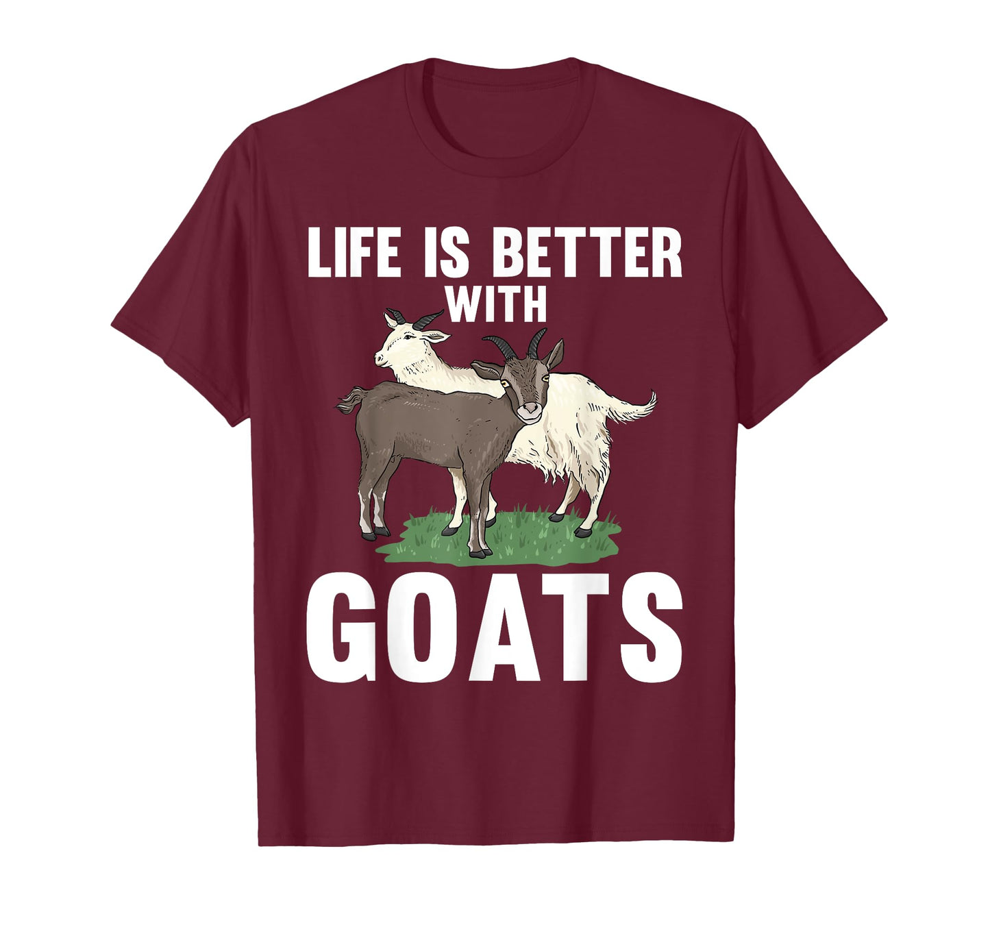 Cool Goats For Men Women Goat Whisperer Nubian Animal Farmer T-Shirt