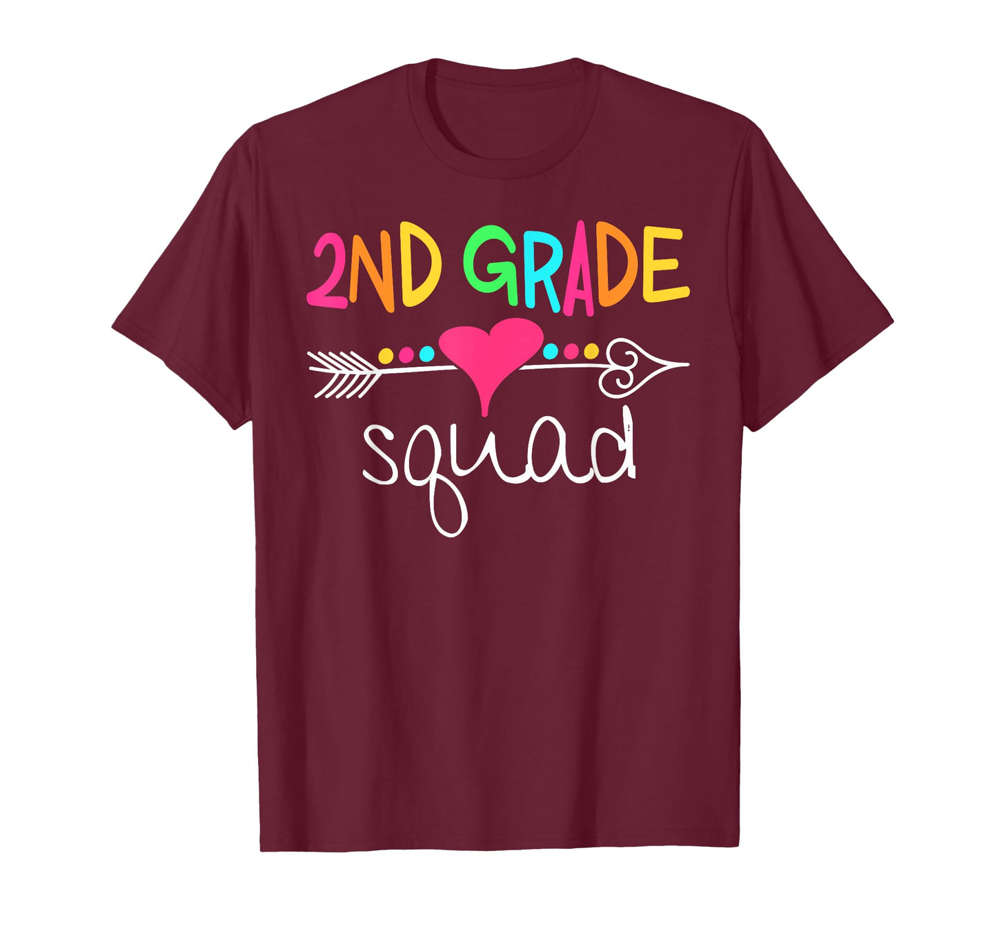 2nd Grade Squad Second Teacher Student Team Back to School T-Shirt
