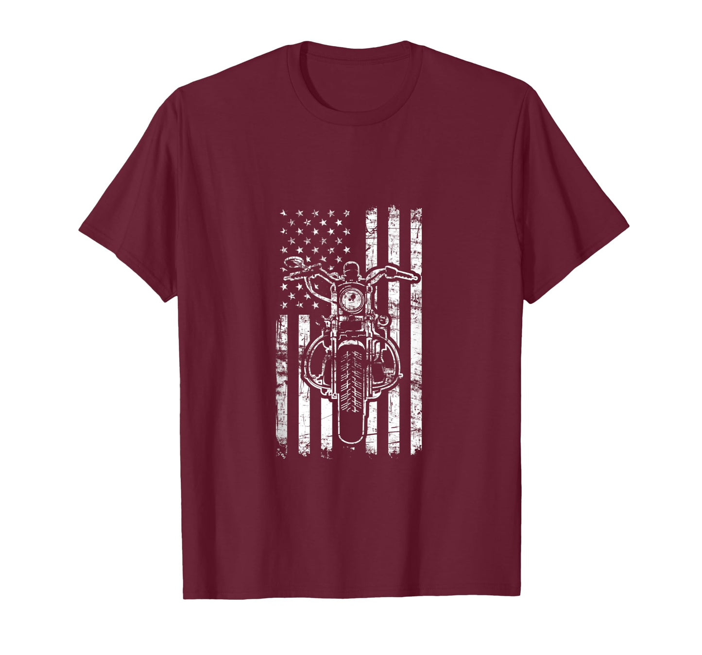 American Motorcycle US Flag Cool Biker Gift for Men Women Tank Top