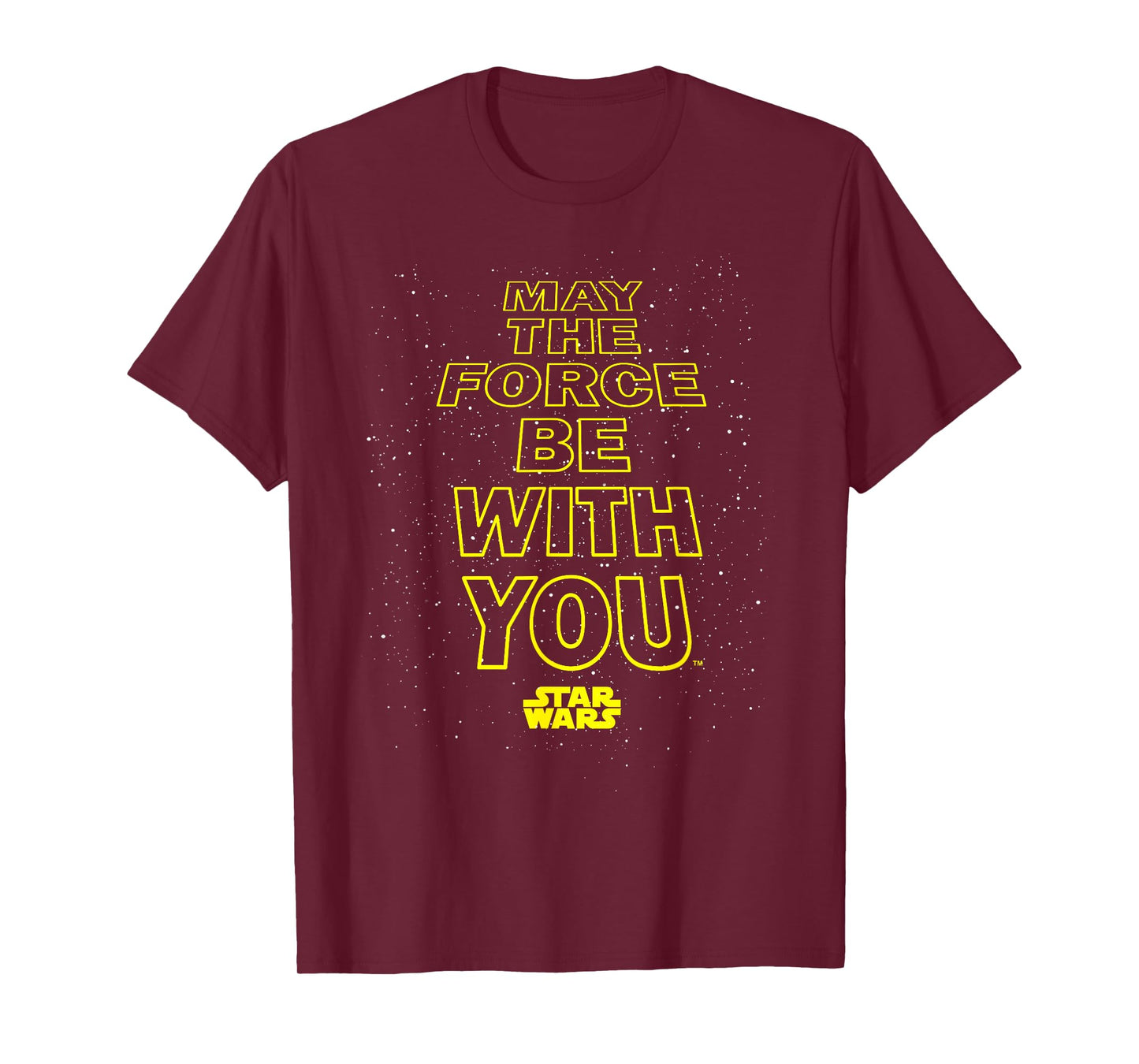 Star Wars May The Force Be With You Quote T-Shirt