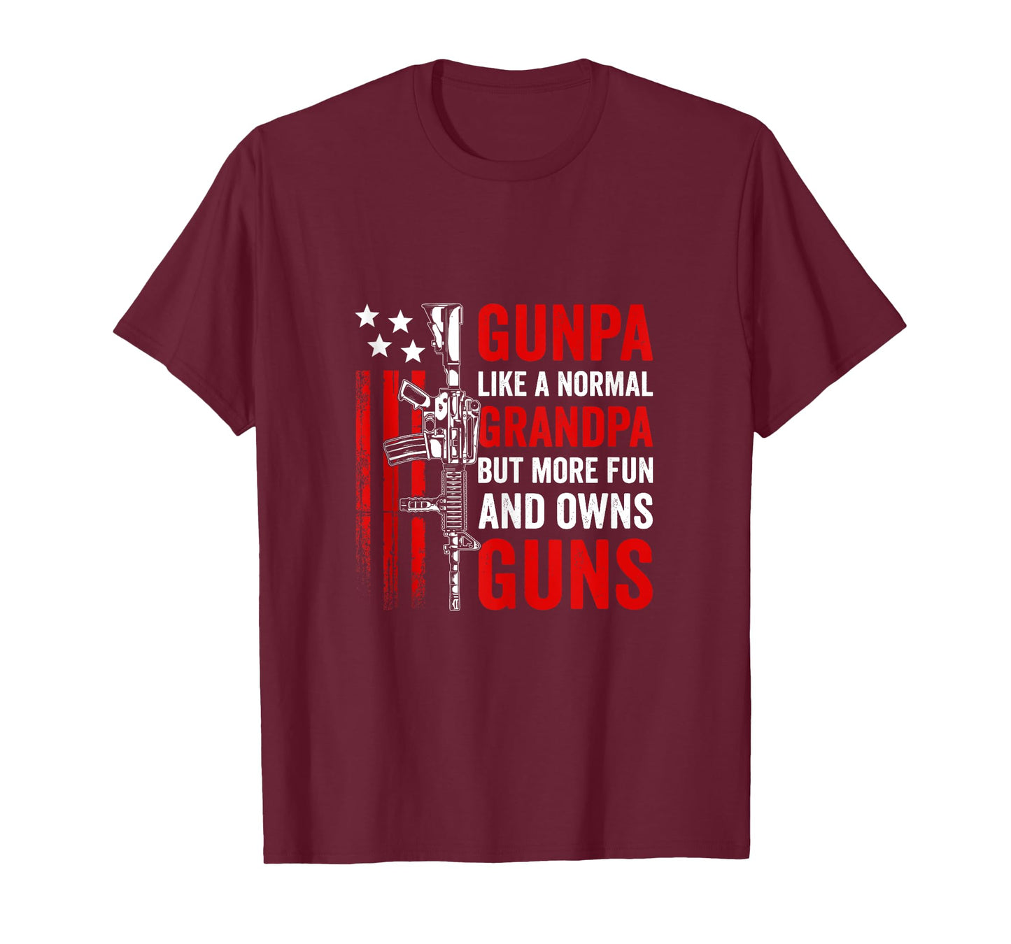 Gunpa Like A Normal Grandpa But More Fun And Owns Guns Tank Top