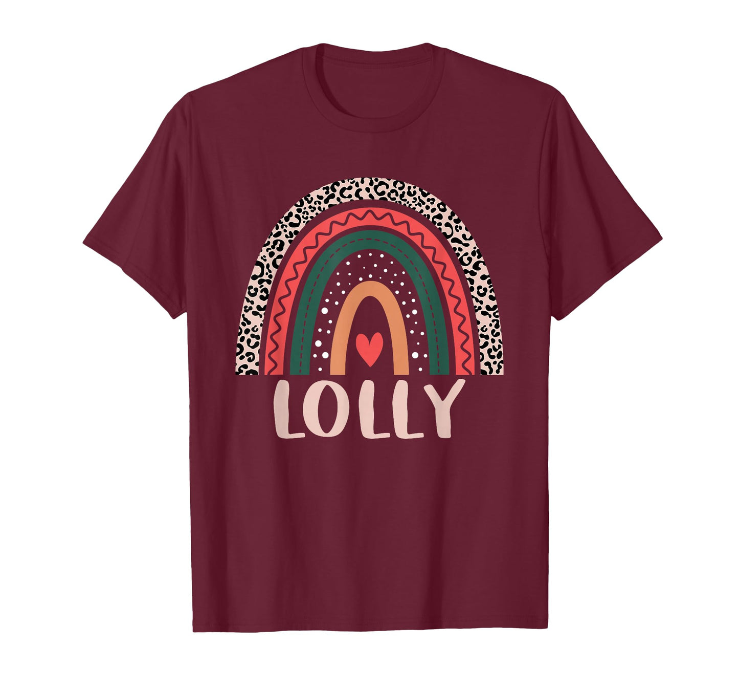 Lolly Rainbow Grandma Grandmother Women Mothers Day Lolly T-Shirt
