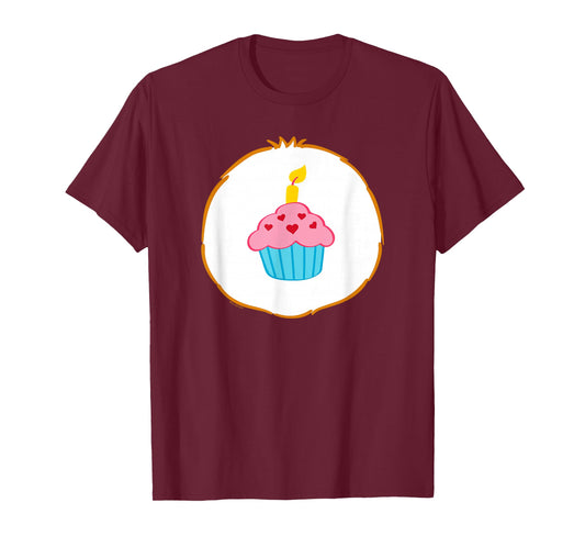 Care Bears Halloween Birthday Bear Cupcake Badge Costume T-Shirt