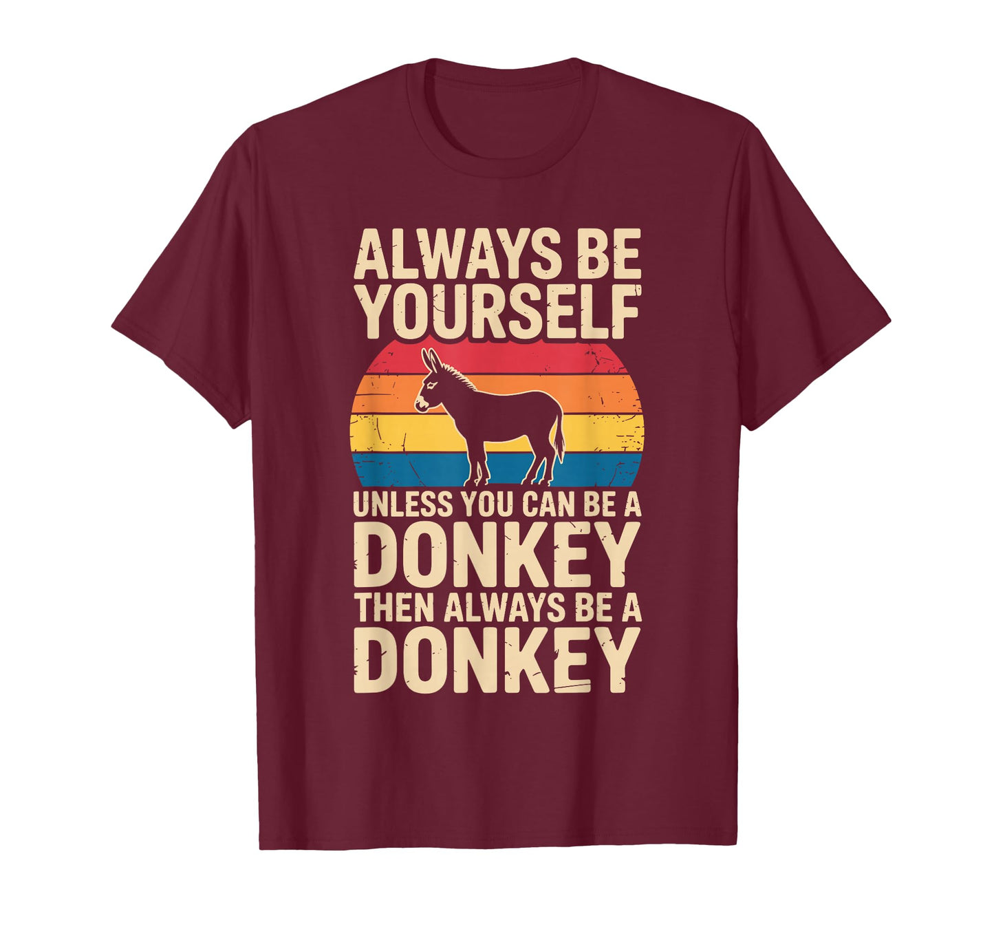 Cute Donkey Design for Men Women Pet Animal Donkey Lovers T-Shirt