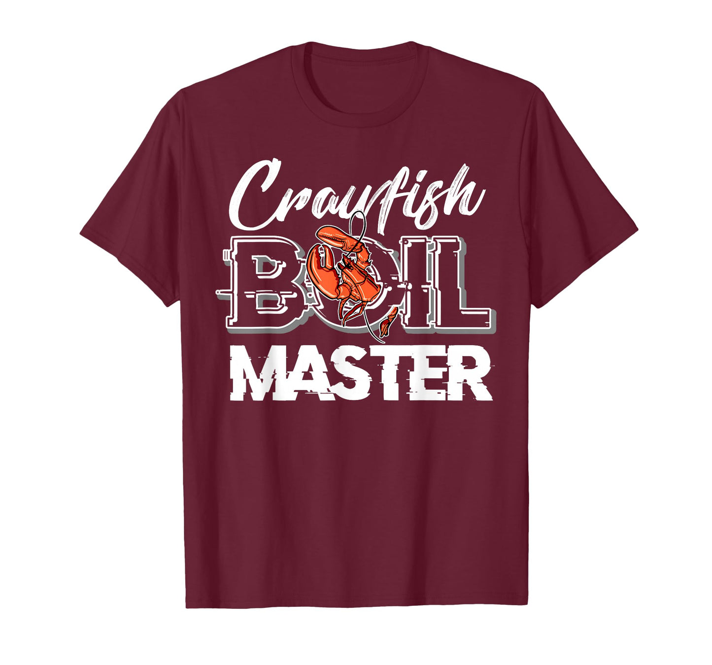 Crawfish Boil Master Cajun Seafood Festival Retro Cooking T-Shirt