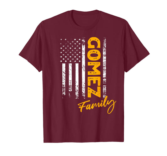 Gomez Surname American Gomez Last Name Gomez T-Shirt
