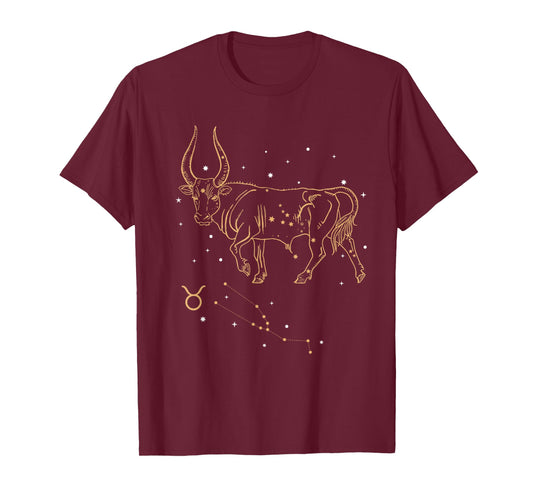 Taurus Zodiac Sign Birthday March to April, Astrology Taurus T-Shirt