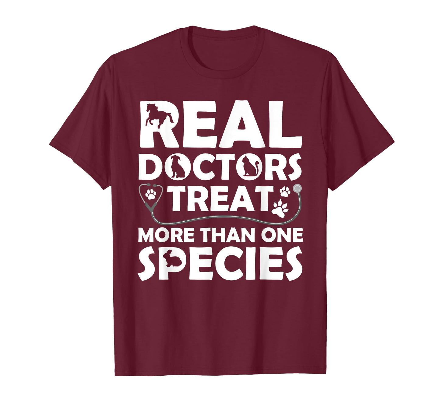 Cool Veterinarian Design For Men Women Veterinary Pet Doctor T-Shirt