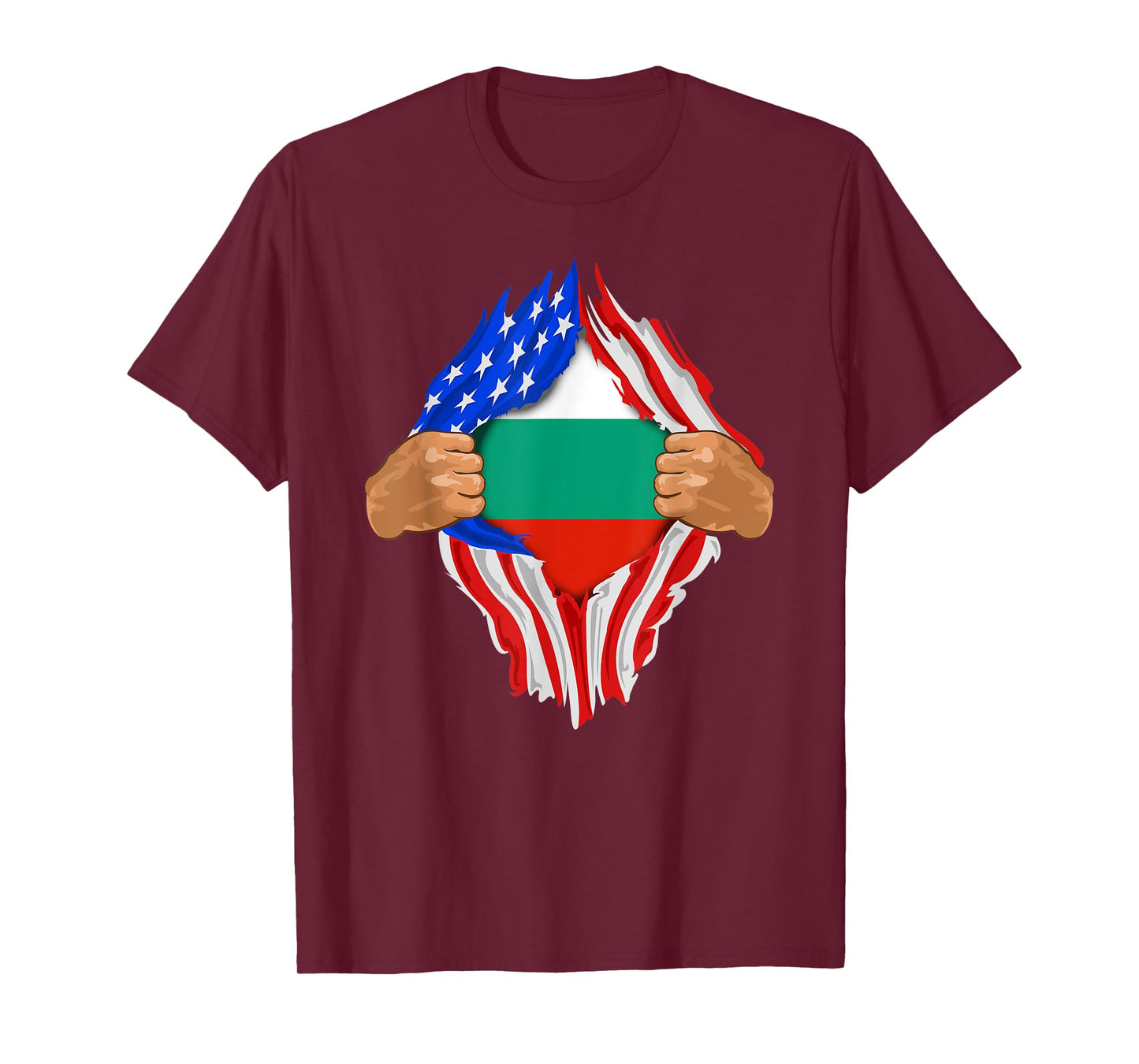 Bulgarian Blood Inside Me | Bulgaria Flag Gift T-Shirt