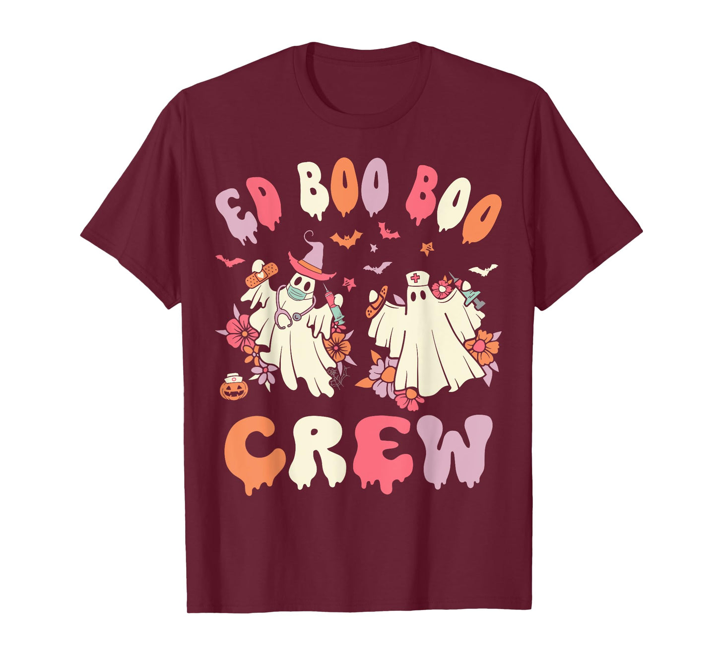 Cute Emergency Department Funny ER Nurse Halloween T-Shirt
