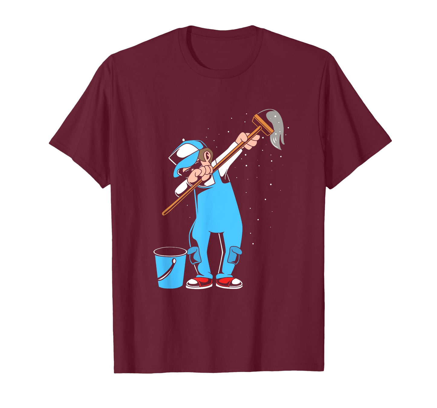 Funny School Custodian Janitor Dabbing T-Shirt