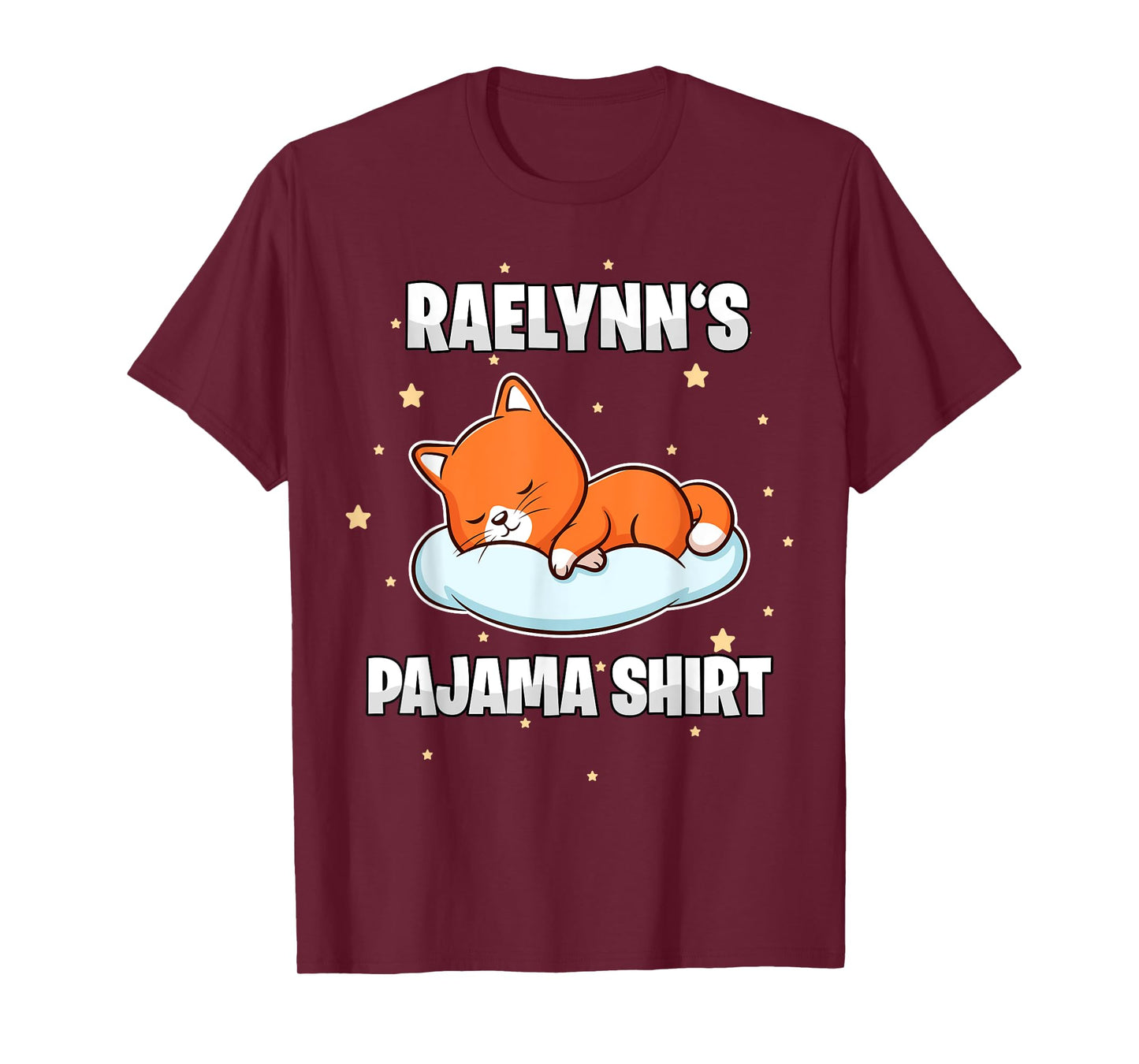 Raelynn's Pajama Shirt - Personalized Sleeping T-Shirt