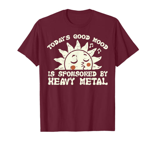 Rocker Good Mood Sponsored Heavy Metal Music Men Boys Kids T-Shirt
