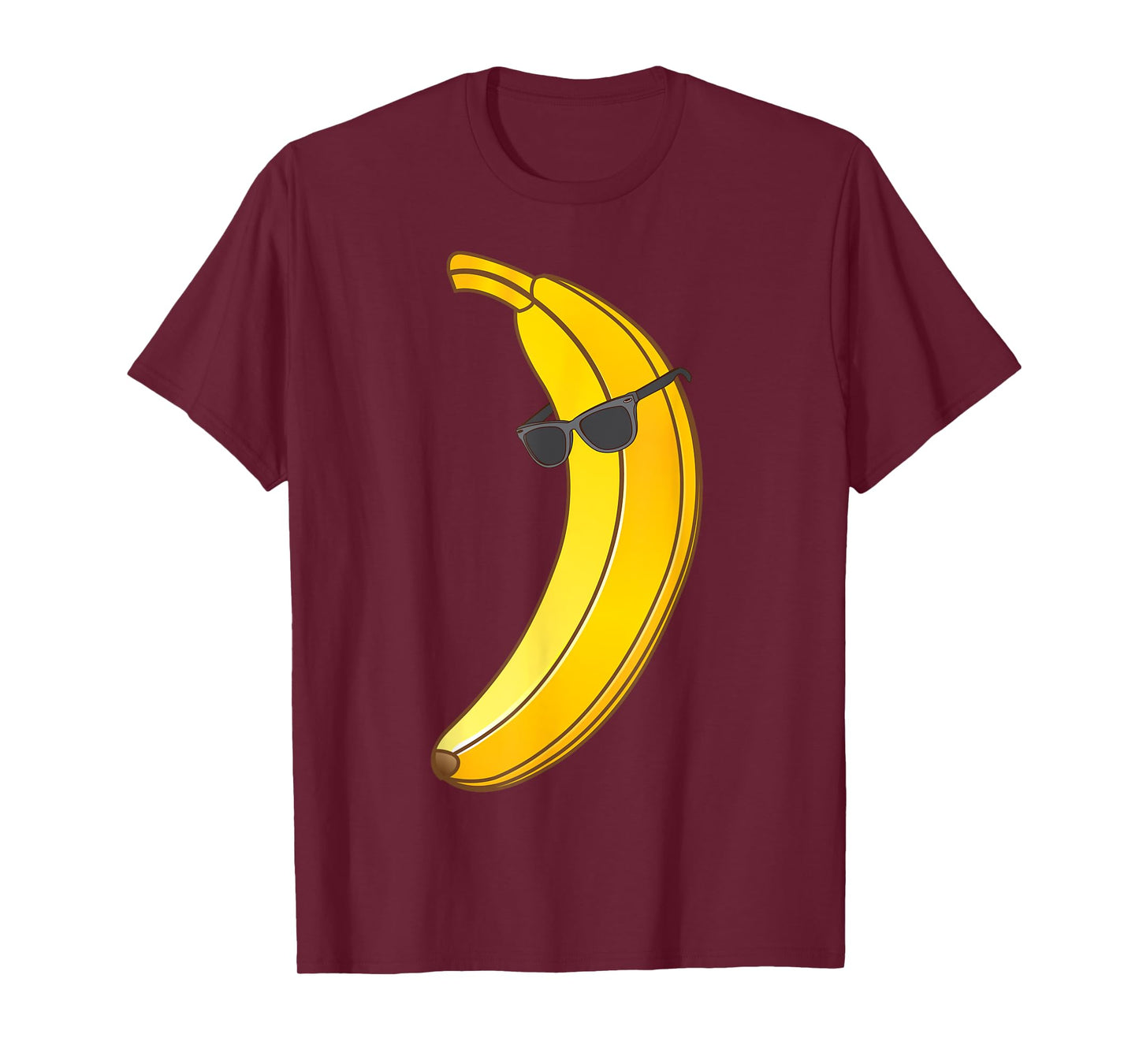 Cool Banana Wearing Sunglasses | Funny Fruit Eyewear Gift T-Shirt